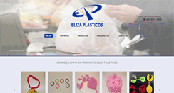Desktop Screenshot of elizaplasticos.com.br