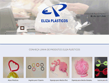 Tablet Screenshot of elizaplasticos.com.br
